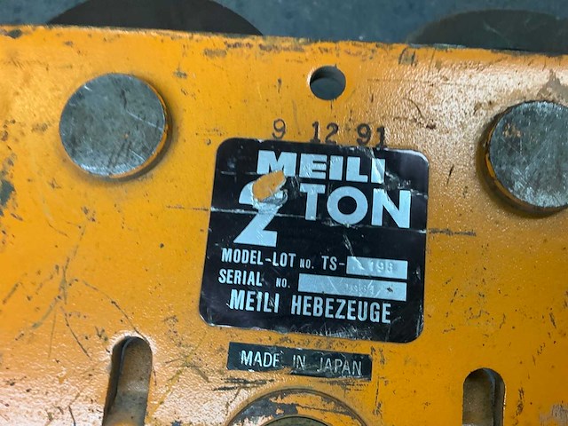 Meili ts-198 hijsrol - afbeelding 3 van  3