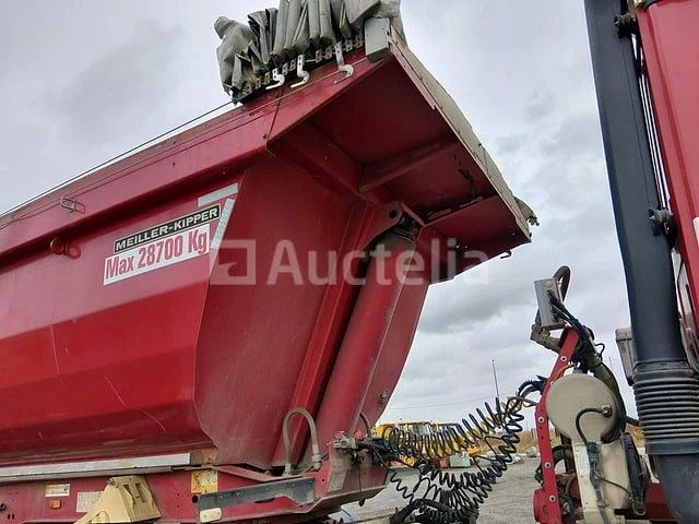 Meiller stalen 3-assige opleggertipper, 29 m3, 2015 (9940) - afbeelding 1 van  6