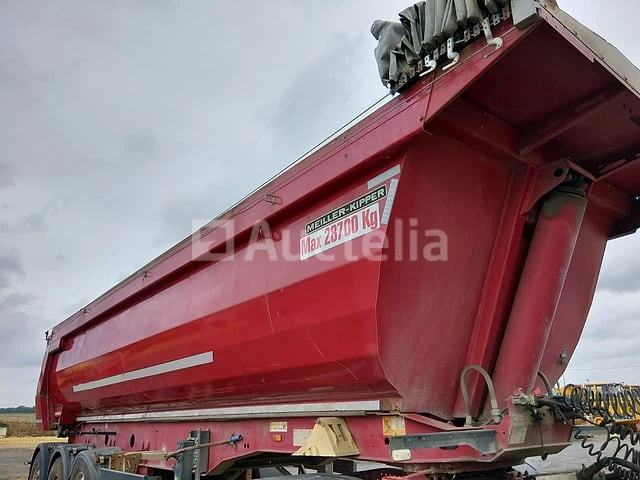 Meiller stalen 3-assige opleggertipper, 29 m3, 2015 (9940) - afbeelding 2 van  6
