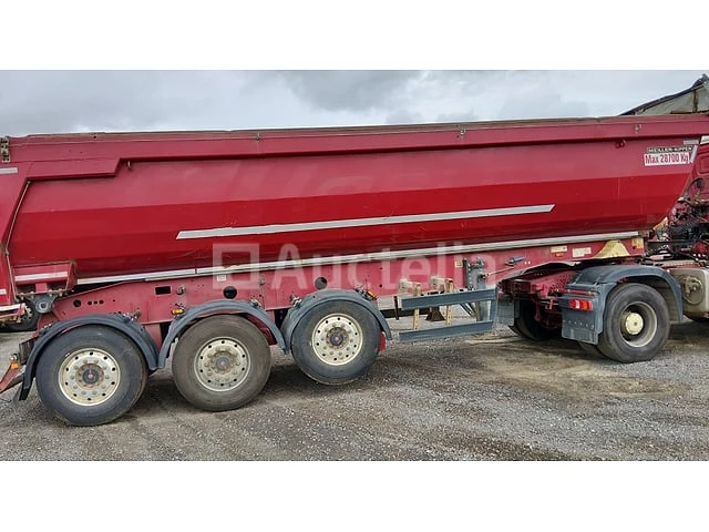 Meiller stalen 3-assige opleggertipper, 29 m3, 2015 (9940) - afbeelding 4 van  6
