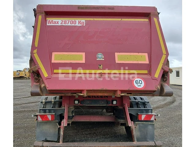 Meiller stalen 3-assige opleggertipper, 29 m3, 2015 (9940) - afbeelding 5 van  6