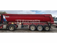 Meiller steel 3-assige oplegger kantelwagen, 29 m3, 2014 (9936)