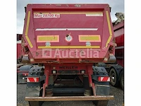 Meiller steel 3-assige oplegger kantelwagen, 29 m3, 2014 (9936) - afbeelding 2 van  4