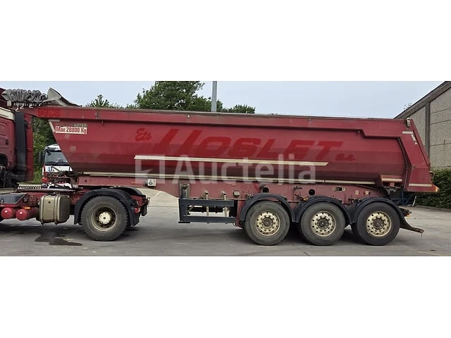 Meiller steel 3-assige oplegger tipper, 29 m3, 2014 (9938) - afbeelding 1 van  5