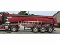 Meiller steel 3-assige oplegger tipper, 29 m3, 2014 (9938)