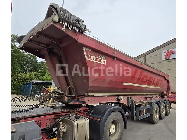 Meiller steel 3-assige oplegger tipper, 29 m3, 2014 (9938) - afbeelding 2 van  5