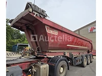 Meiller steel 3-assige oplegger tipper, 29 m3, 2014 (9938) - afbeelding 2 van  5