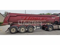 Meiller steel 3-assige oplegger tipper, 29 m3, 2014 (9938) - afbeelding 4 van  5