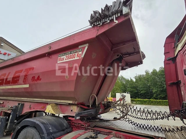 Meiller steel 3-assige oplegger tipper, 29 m3, 2014 (9938) - afbeelding 5 van  5
