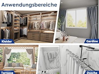 Meisenberg multifunctionele gordijnroede zonder boren, uitschuifbare stang - afbeelding 1 van  6