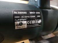 Meister mkr 1200 draagbare cirkelzaag - afbeelding 1 van  4