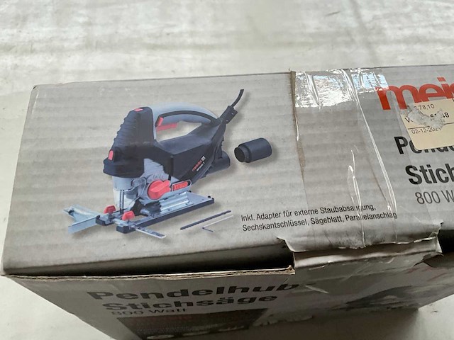 Meister mps8-1 pendel decoupeerzaag 800w - afbeelding 3 van  6