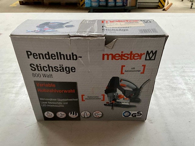 Meister mps8-1 pendel decoupeerzaag 800w - afbeelding 4 van  6