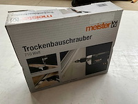 Meister mts710-1 elektrische gipsplaat schroevendraaier 710w - afbeelding 4 van  4