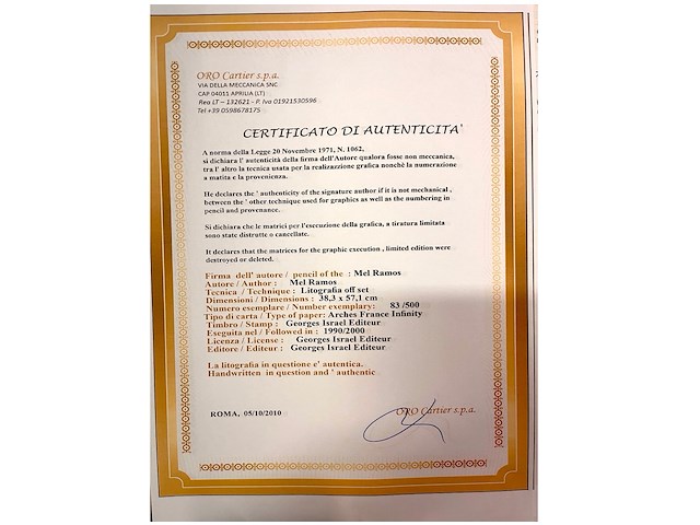 Mel ramos - afbeelding 4 van  4