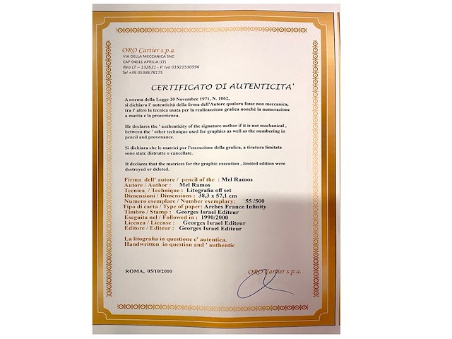 Mel ramos - afbeelding 4 van  4