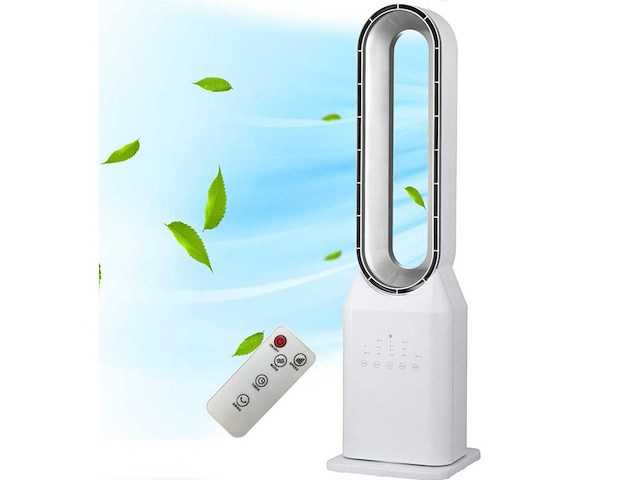Melchioni-familie mf2519bls bladloze ventilator, 3 oscillatiesnelheden, 50 w - afbeelding 1 van  5