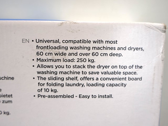 Meliconi opzetkit wasmachine - afbeelding 3 van  3