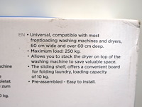 Meliconi opzetkit wasmachine - afbeelding 3 van  3