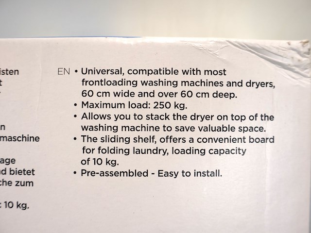 Meliconi opzetkit wasmachine - afbeelding 3 van  3