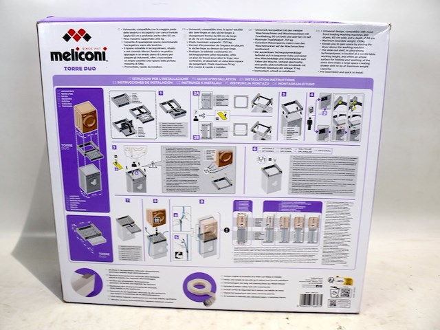 Meliconi opzetkit wasmachine - afbeelding 2 van  3