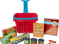 Melissa & doug speelset met boodschappenmandje - afbeelding 1 van  1