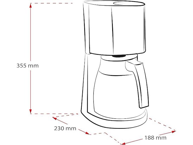 Melitta filterkoffiezetapparaat - afbeelding 2 van  2