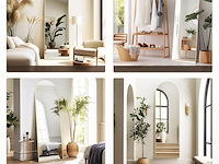 Melodieux arches staande spiegel - afbeelding 2 van  3