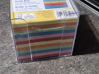 Memo box 800 vel 9x9 cm aantal 1 stuks. - afbeelding 1 van  3