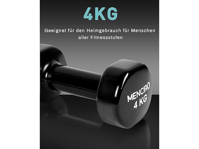 Menciro halters set (4kg) - afbeelding 2 van  3