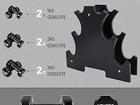 Menciro halterset zwart , 3 paar - afbeelding 2 van  2