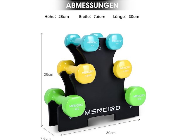 Menciro halterset - afbeelding 2 van  7