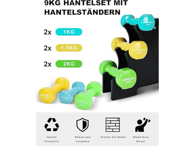 Menciro halterset - afbeelding 4 van  7