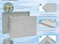 Mendorio wc-bedieningsplaat - afbeelding 2 van  5