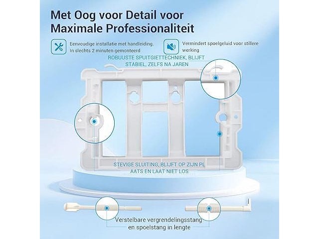 Mendorio wc-bedieningsplaat - afbeelding 2 van  5