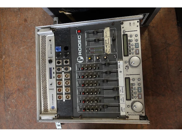 Mengpaneel rodec in flightcase - afbeelding 1 van  8