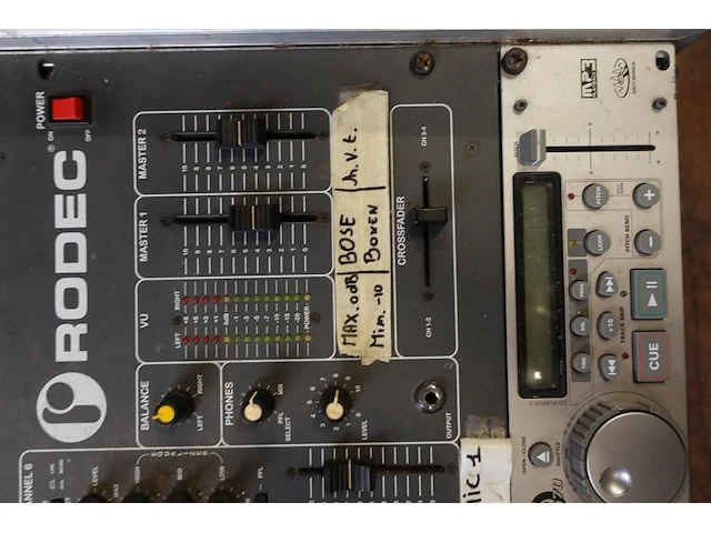 Mengpaneel rodec in flightcase - afbeelding 6 van  8
