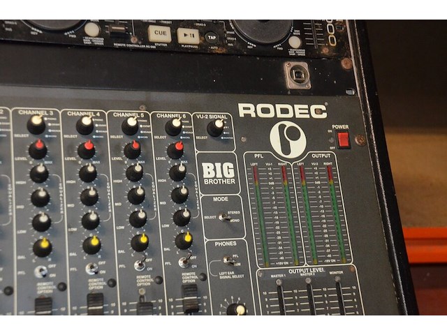 Mengpaneel rodec mx240 mkii, cd speler denon dn-d6000, remote controller rc-d60 denon dn-d6000 - afbeelding 3 van  12