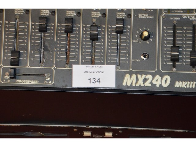 Mengpaneel rodec mx240 mkii, cd speler denon dn-d6000, remote controller rc-d60 denon dn-d6000 - afbeelding 7 van  12