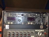 Mengpaneel rodec mx240 mkii, cd speler denon dn-d6000, remote controller rc-d60 denon dn-d6000 - afbeelding 9 van  12