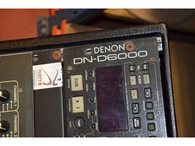 Mengpaneel rodec mx240 mkii, cd speler denon dn-d6000, remote controller rc-d60 denon dn-d6000 - afbeelding 10 van  12