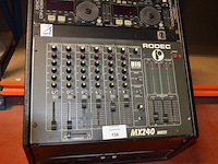 Mengpaneel rodec mx240 mkii, cd speler denon dn-d6000, remote controller rc-d60 denon dn-d6000 - afbeelding 12 van  12