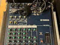 Mengpaneel yamaha mg102c in flightcase - afbeelding 1 van  6