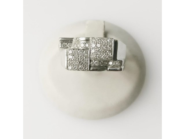 Men's ring diamond - afbeelding 1 van  6