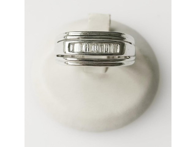 Men's ring diamond - afbeelding 1 van  6