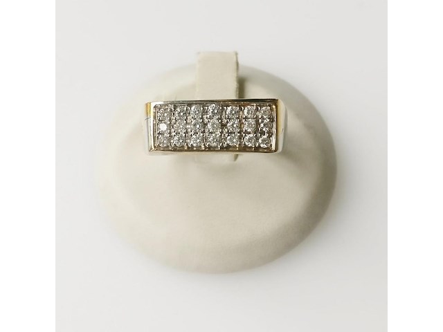 Men's ring diamond - afbeelding 1 van  6