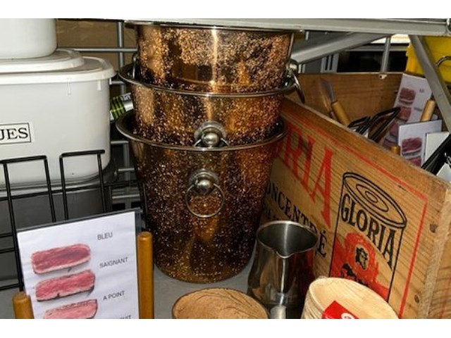 Menukaarthouder, schalen, potten, emmers - afbeelding 5 van  6