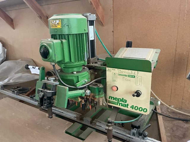 Mepla mat 4000 pneumatische spindelfreesmachine - afbeelding 2 van  6