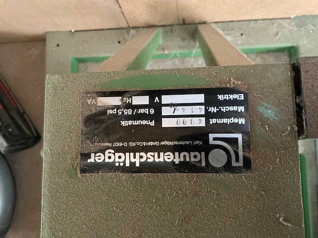 Mepla mat 4000 pneumatische spindelfreesmachine - afbeelding 5 van  6