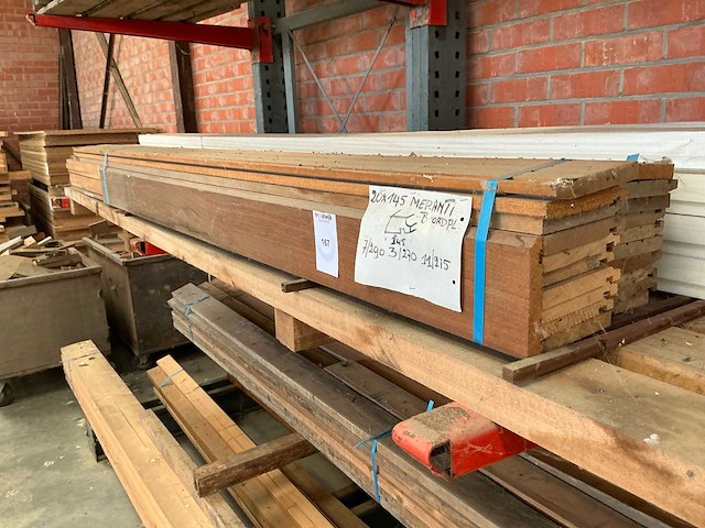 Meranti boordplanken (21x) - afbeelding 2 van  4